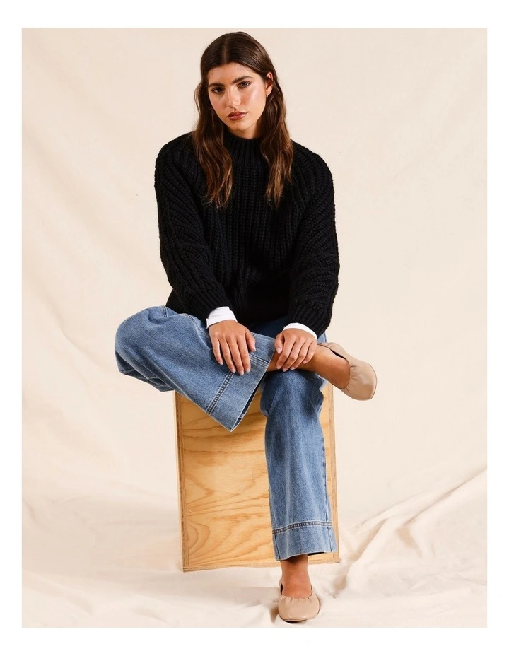 Piper Alora Flat Shoe In Nude MYER