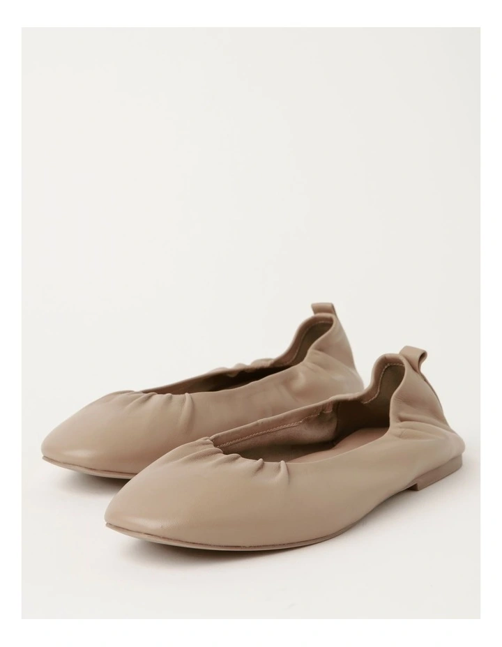 Piper Alora Flat Shoe In Nude Myer