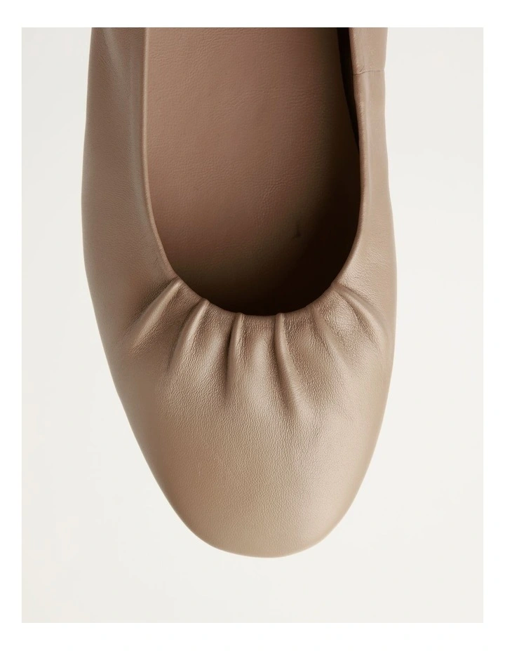 Piper Alora Flat Shoe In Nude Myer