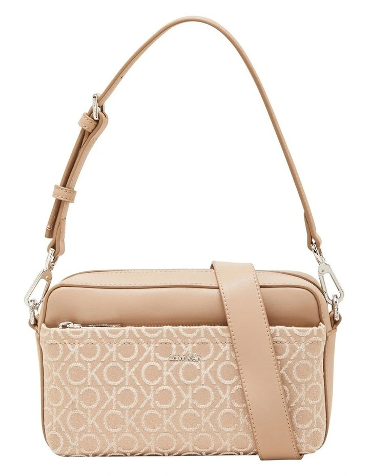 Logo Crossbody Bag in Brown image 1