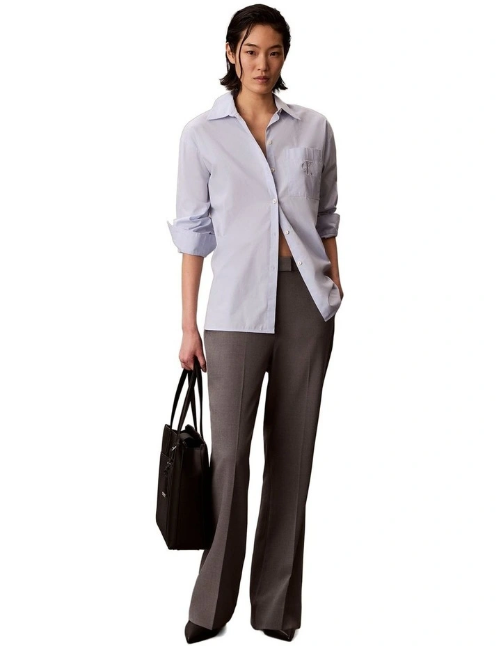 Logo Tote Bag in Black image 5