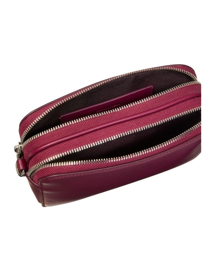 Webbing Crossbody Camera Bag in Purple image 4