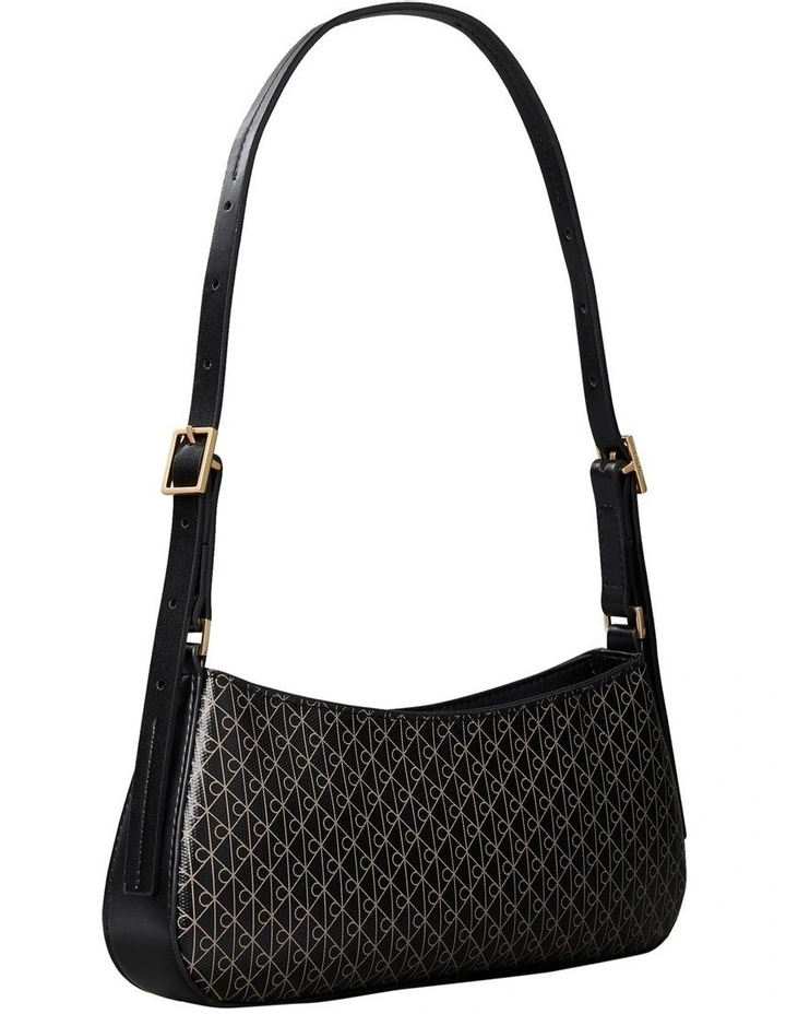 Emblem Allover Print Small Shoulder Bag image 2