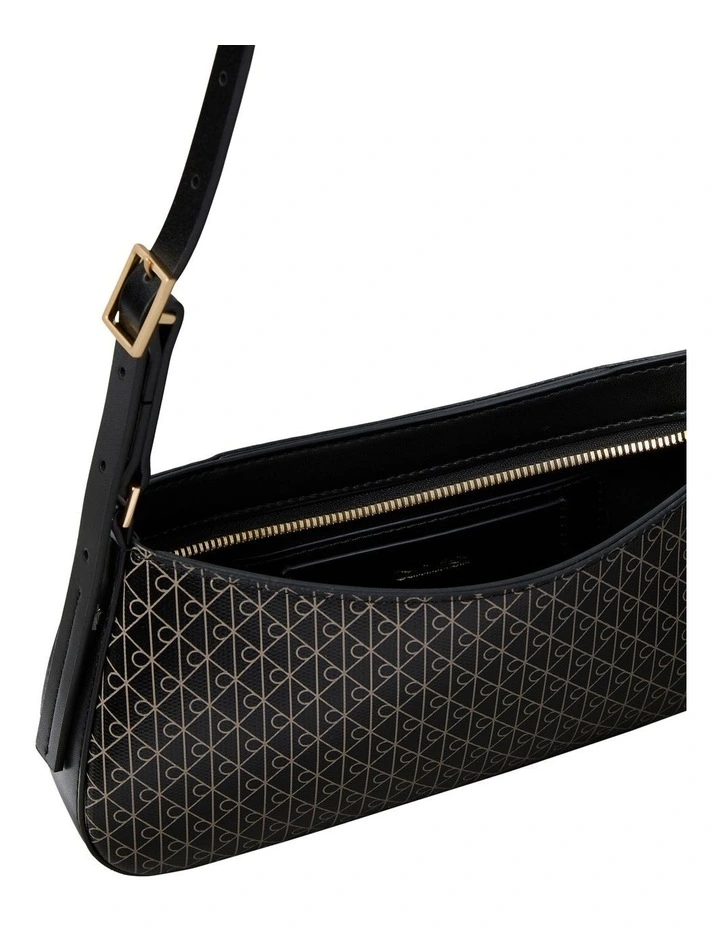 Emblem Allover Print Small Shoulder Bag image 3