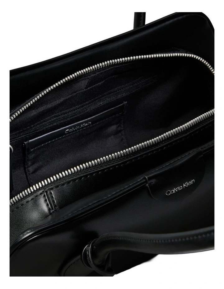 Emblem Trio Shoulder Bag in Black image 4