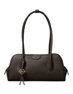 Emblem Trio Shoulder Bag in Chocolate