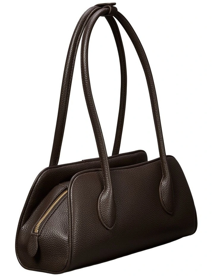Emblem Trio Shoulder Bag in Chocolate image 2