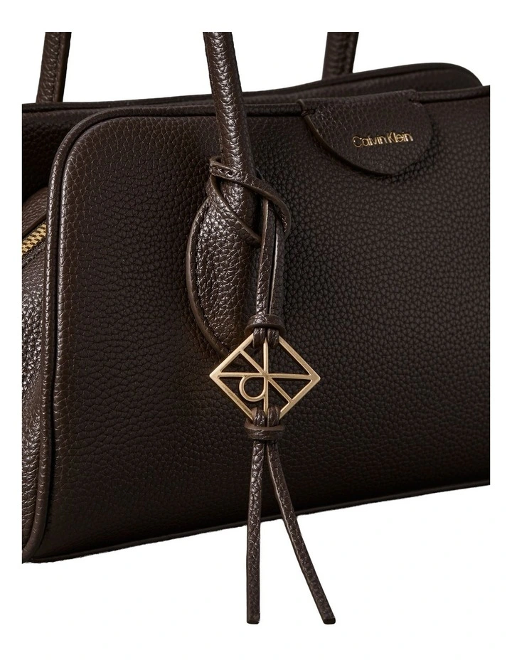 Emblem Trio Shoulder Bag in Chocolate image 4