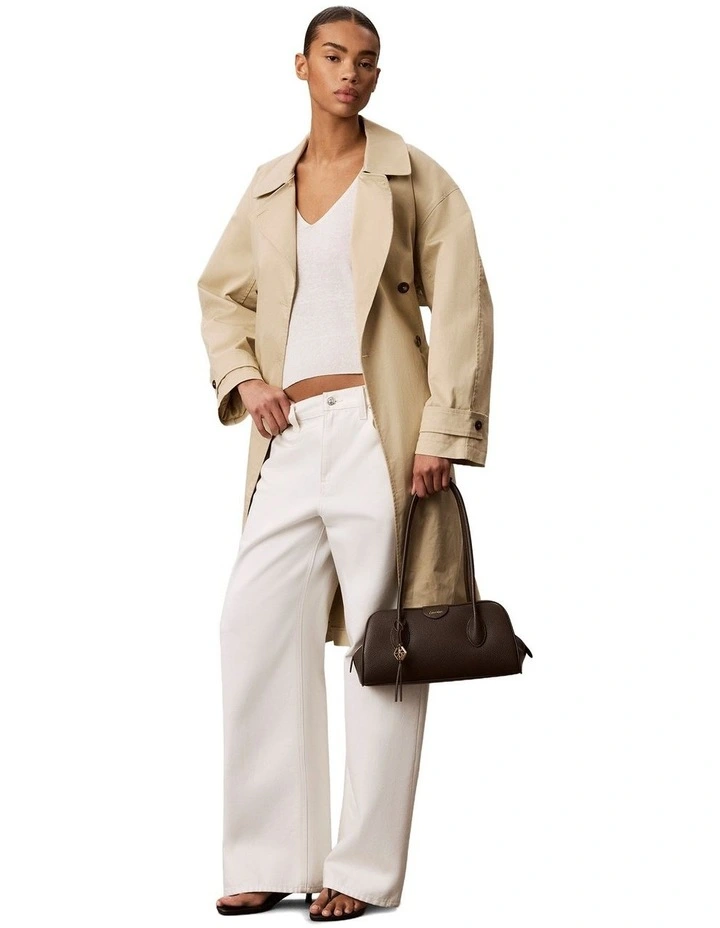 Emblem Trio Shoulder Bag in Chocolate image 5