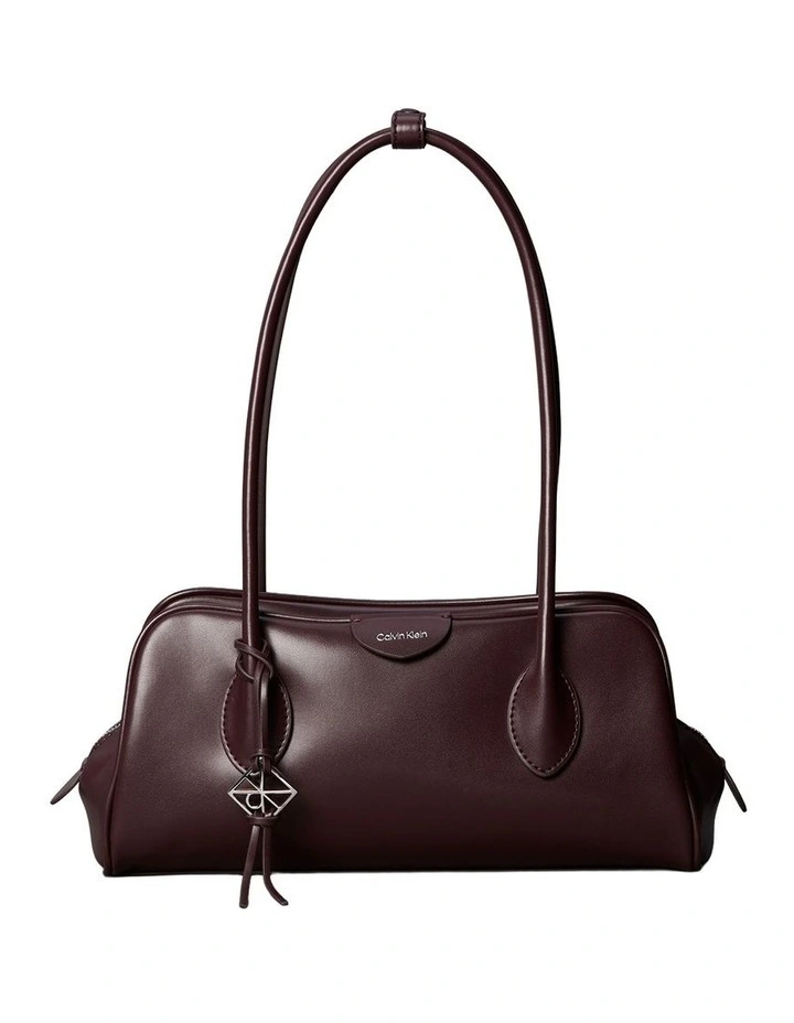Emblem Trio Shoulder Bag in Fudge image 1