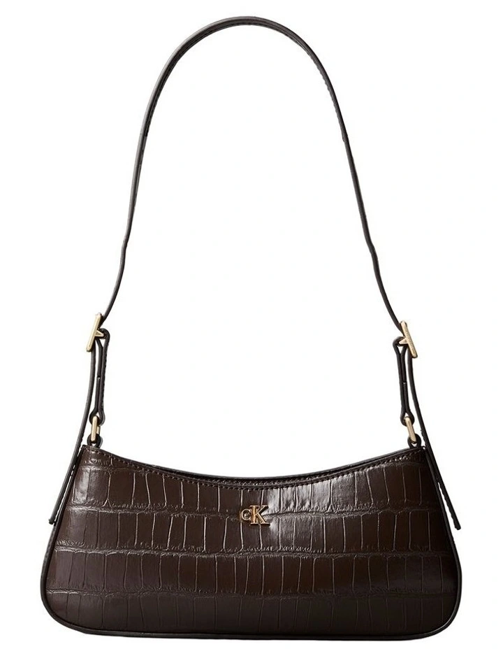 Monogram Logo Hardware Shoulder Bag in Delicioso image 1