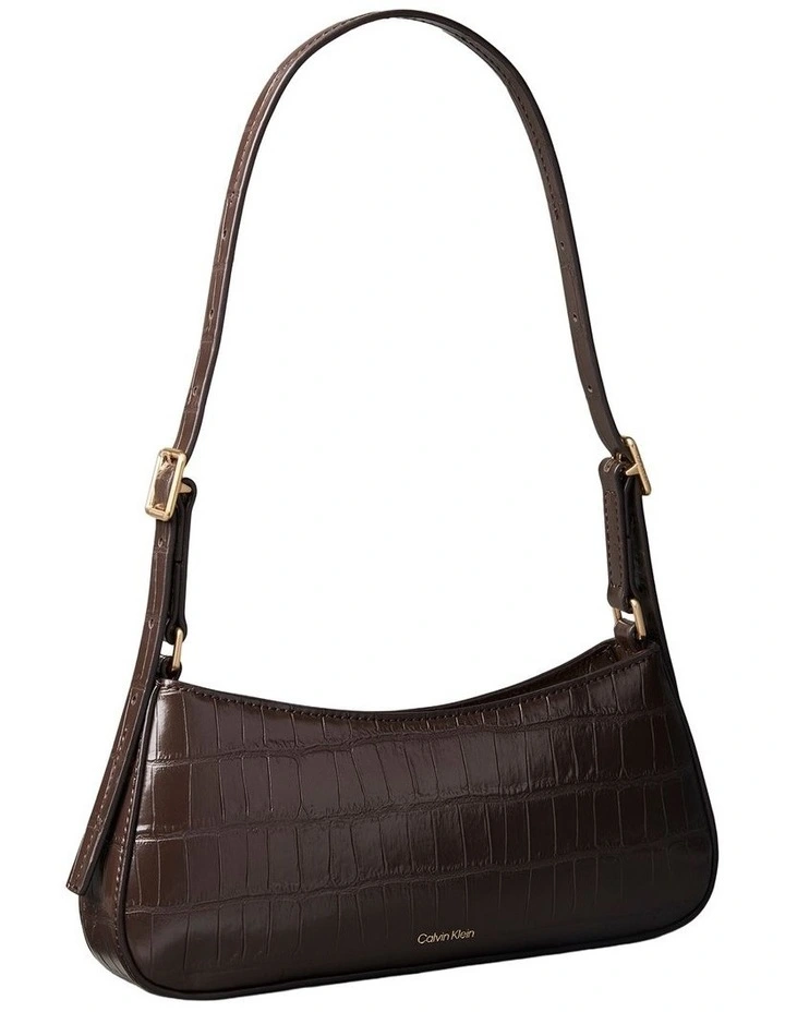 Monogram Logo Hardware Shoulder Bag in Delicioso image 2