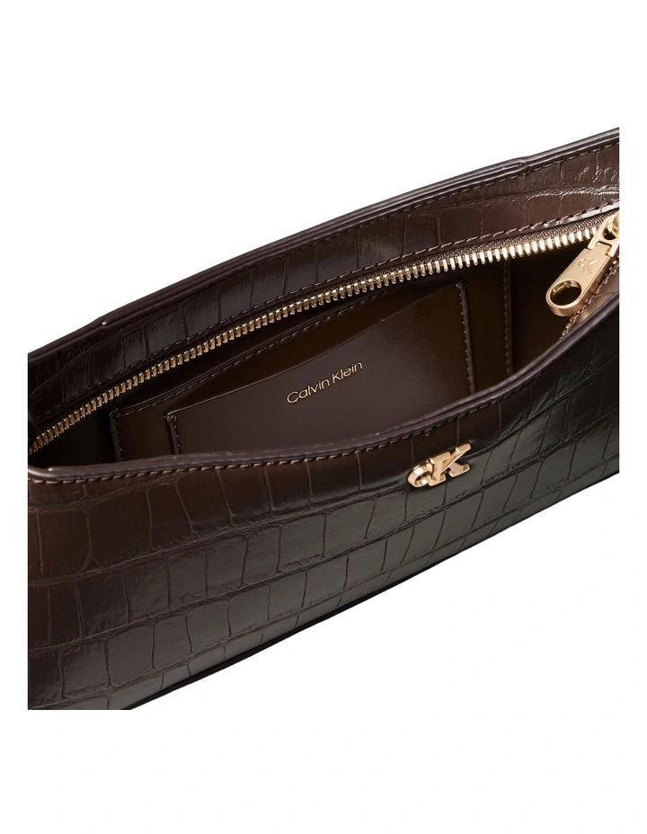 Monogram Logo Hardware Shoulder Bag in Delicioso image 3