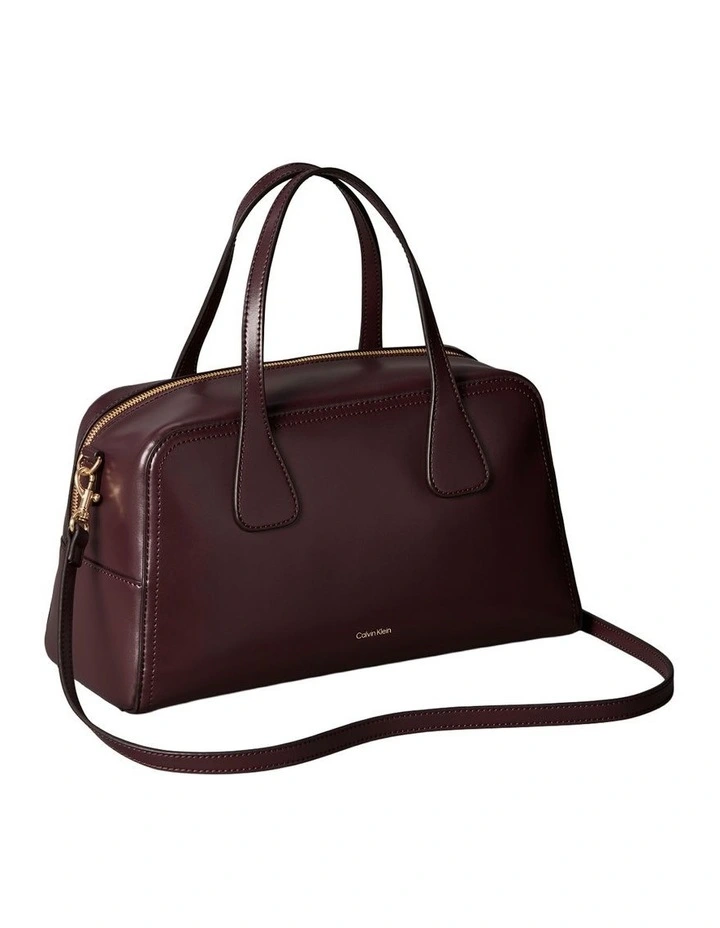 Convertible Medium Bowling Bag in Fudge image 2