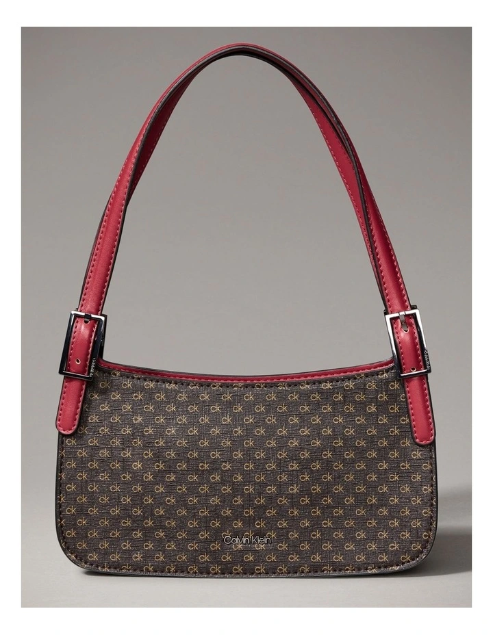 Harlan Shoulder Bag in Brown/Khaki/Bloodstone image 1