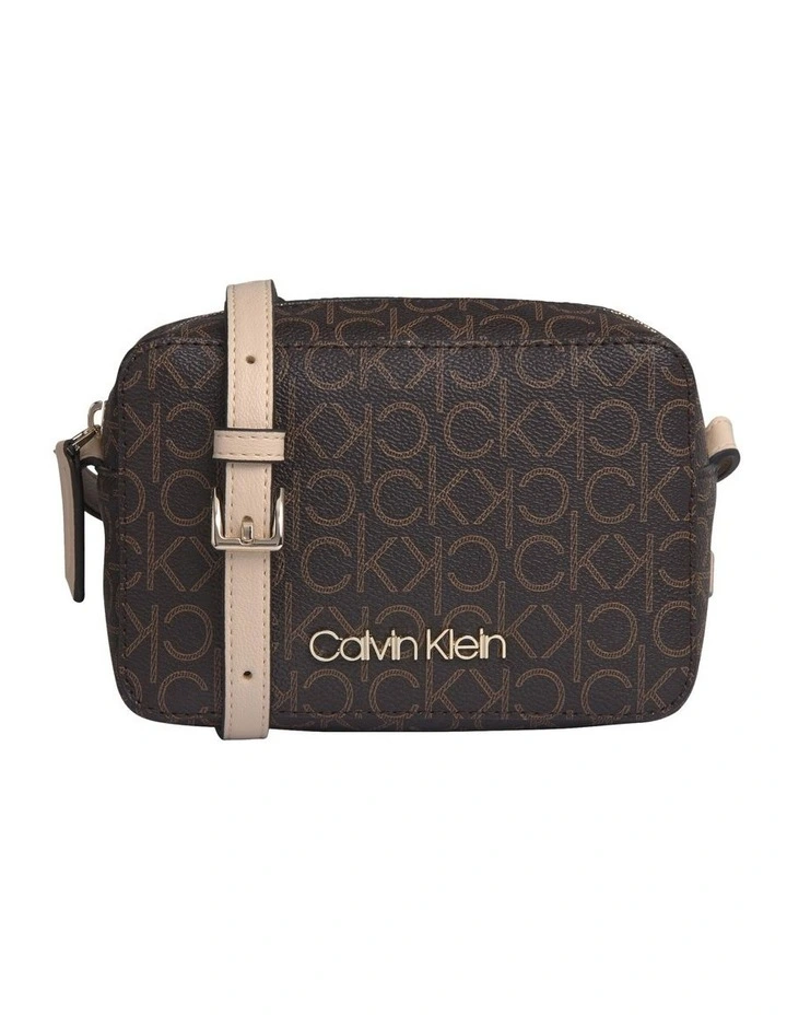 Brown Camera Crossbody Bag image 1