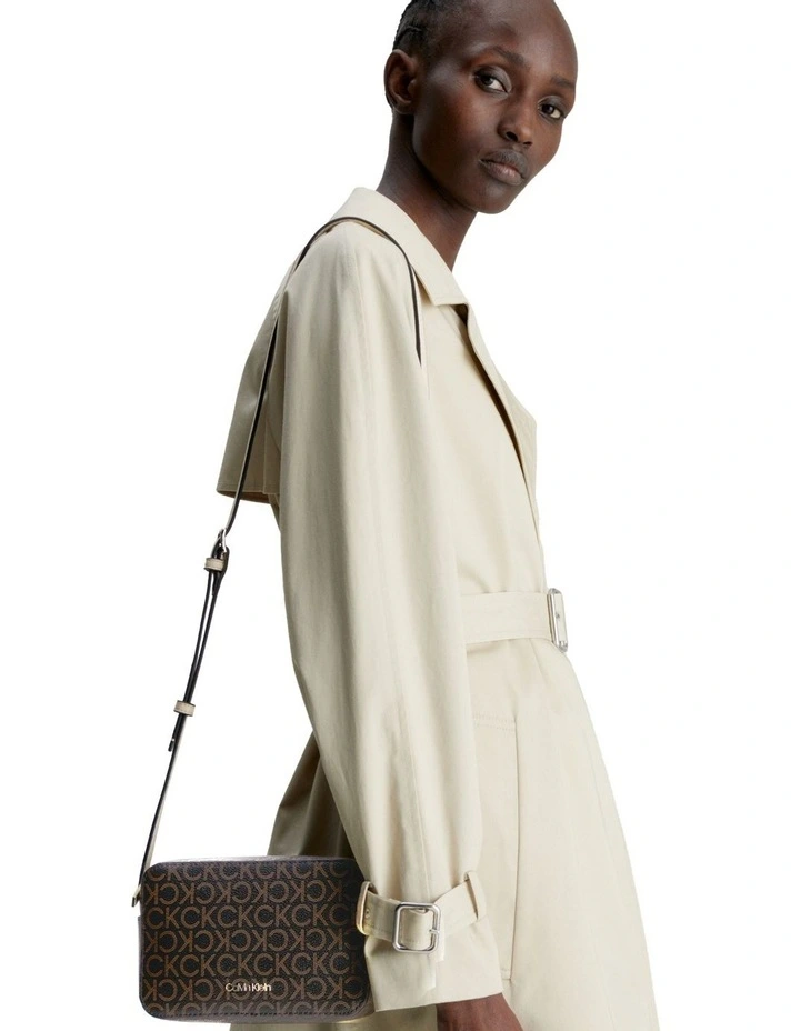 Brown Camera Crossbody Bag image 3