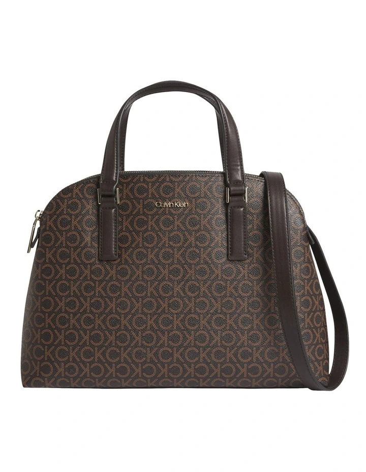Calvin klein tote brown Clearance