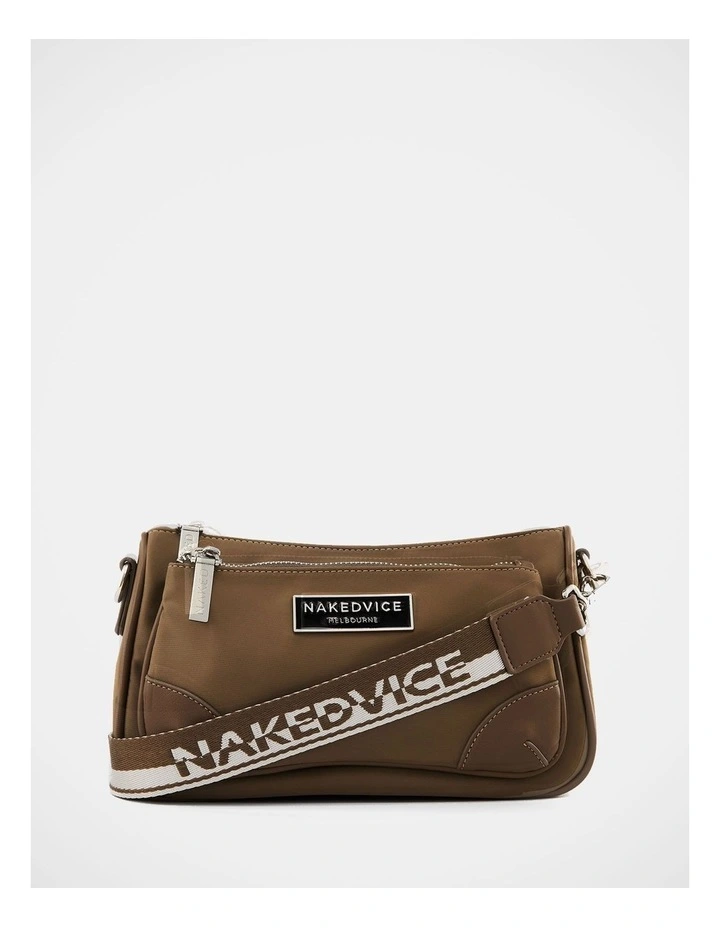 The Hunter Kia Cross Body Bag in Taupe image 1