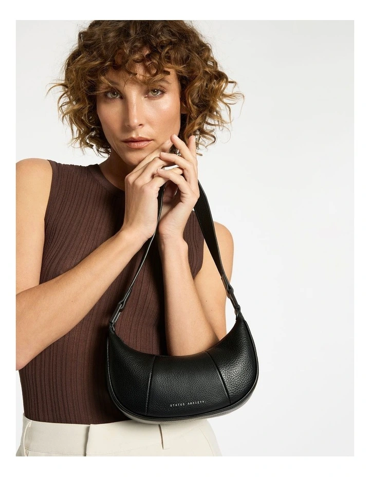 Solus Crossbody Bag in Black image 2