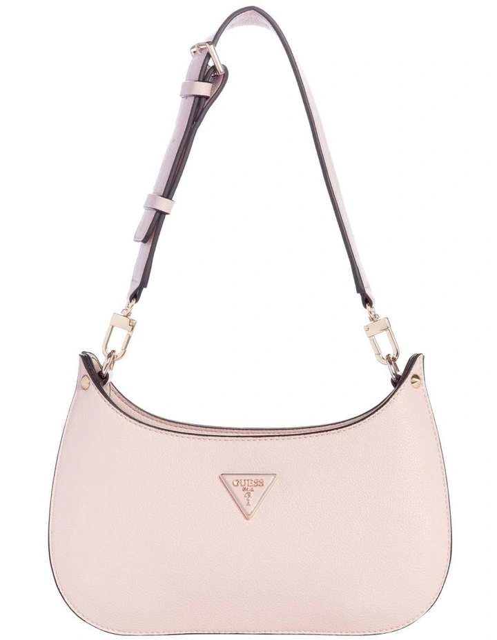 Meridian Mini Top Zip Shoulder Bag in Pink image 1