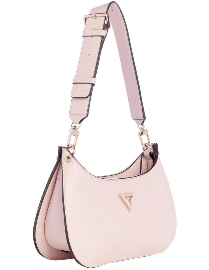 Meridian Mini Top Zip Shoulder Bag in Pink image 3