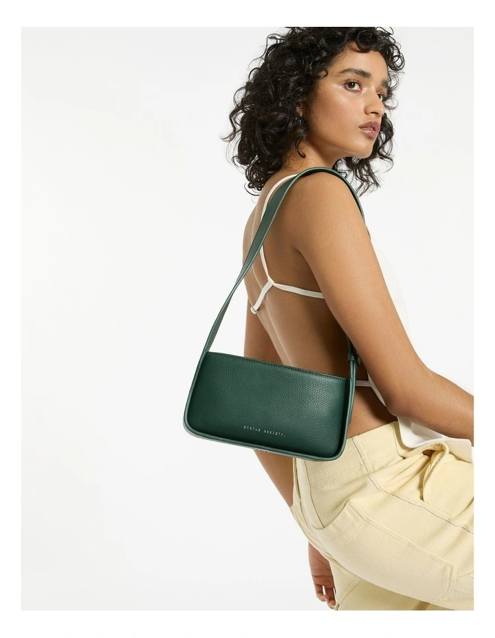 State Of Mind  Shoulder Bag in Green image 2