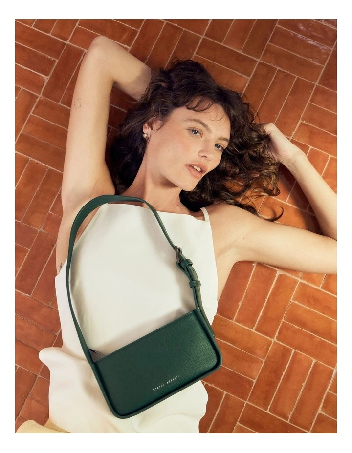 State Of Mind  Shoulder Bag in Green image 7