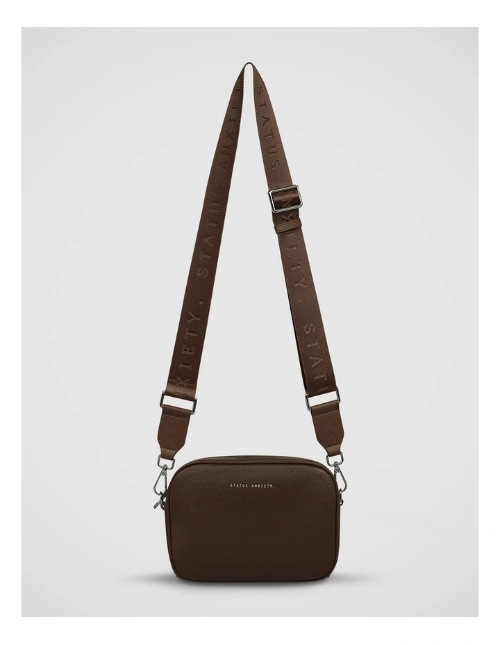 Plunder with Webbed Strap Crossbody Bag in Cocoa image 3