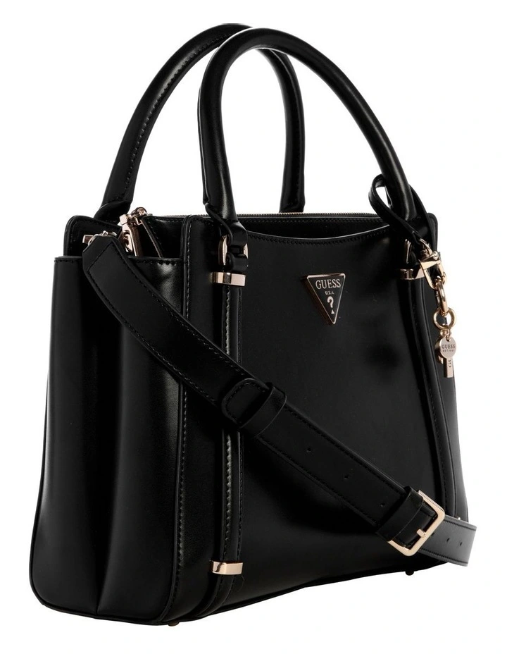 Daryna 2 Comp Satchel in Black image 3