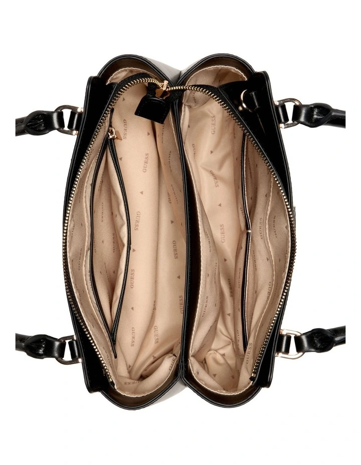 Daryna 2 Comp Satchel in Black image 4