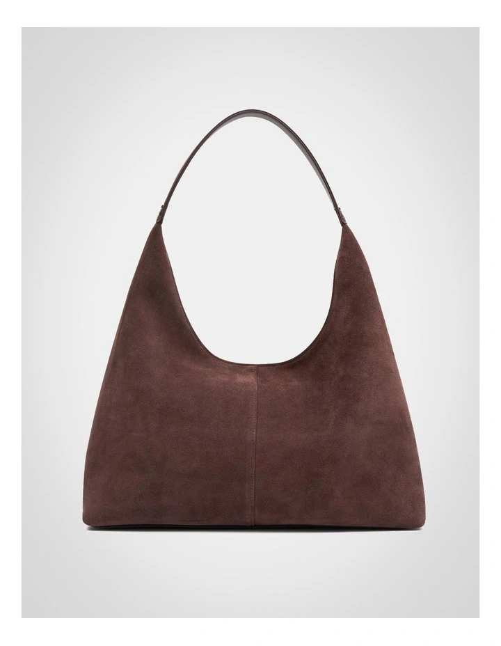 The Renee Choc Shoulder Bag in Choc image 1