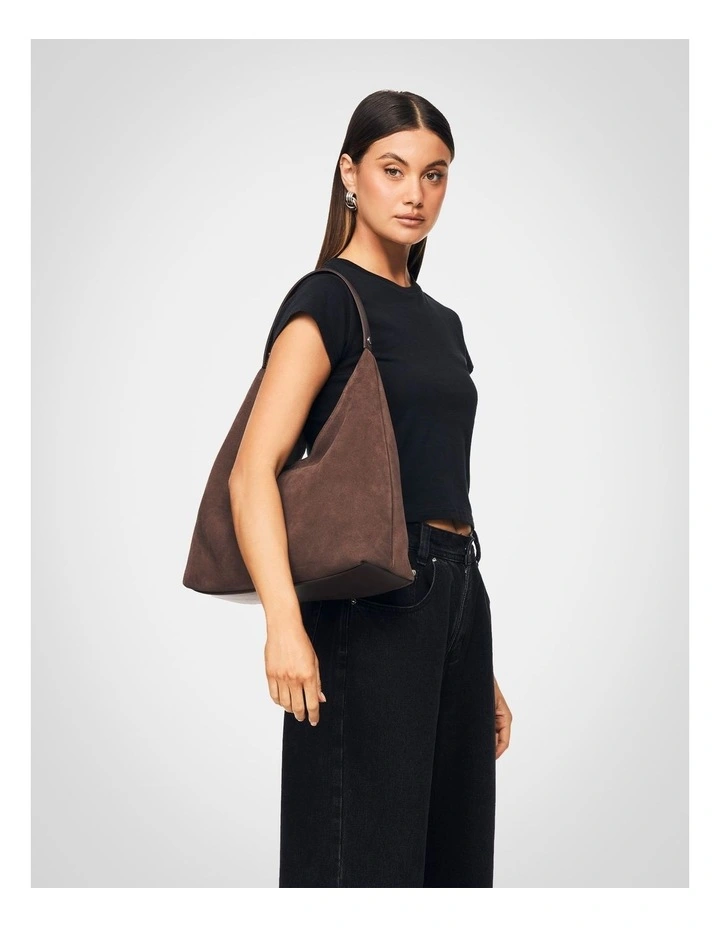 The Renee Choc Shoulder Bag in Choc image 2