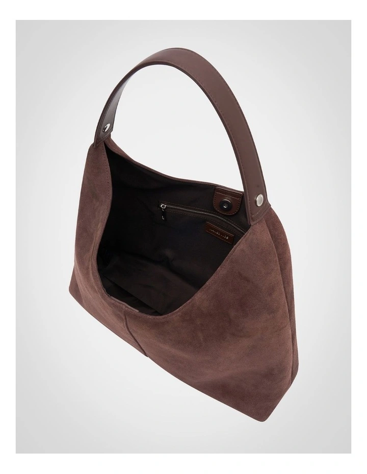 The Renee Choc Shoulder Bag in Choc image 3