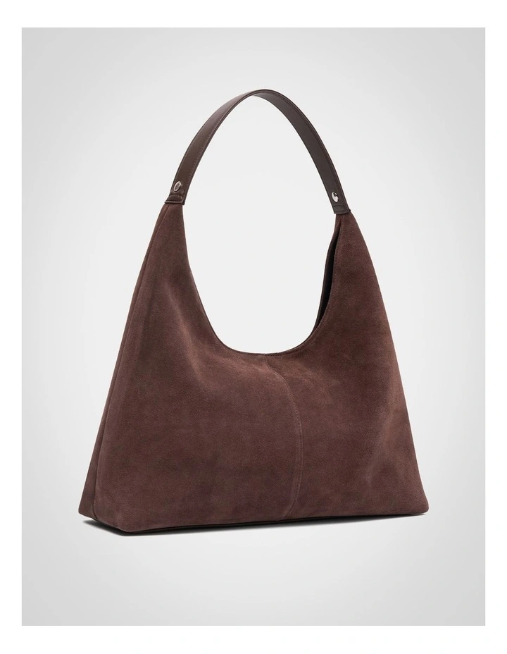 The Renee Choc Shoulder Bag in Choc image 4
