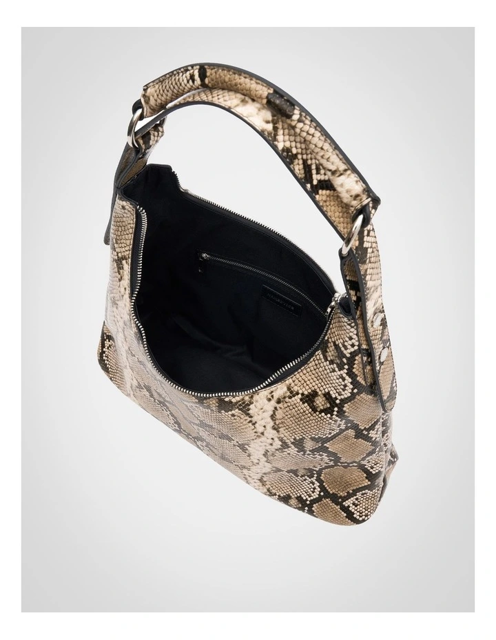 The Valerie Snake Shoulder Bag in Snake Print image 3