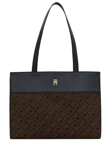 Im Latam Jacquard Tote Bag  in Black