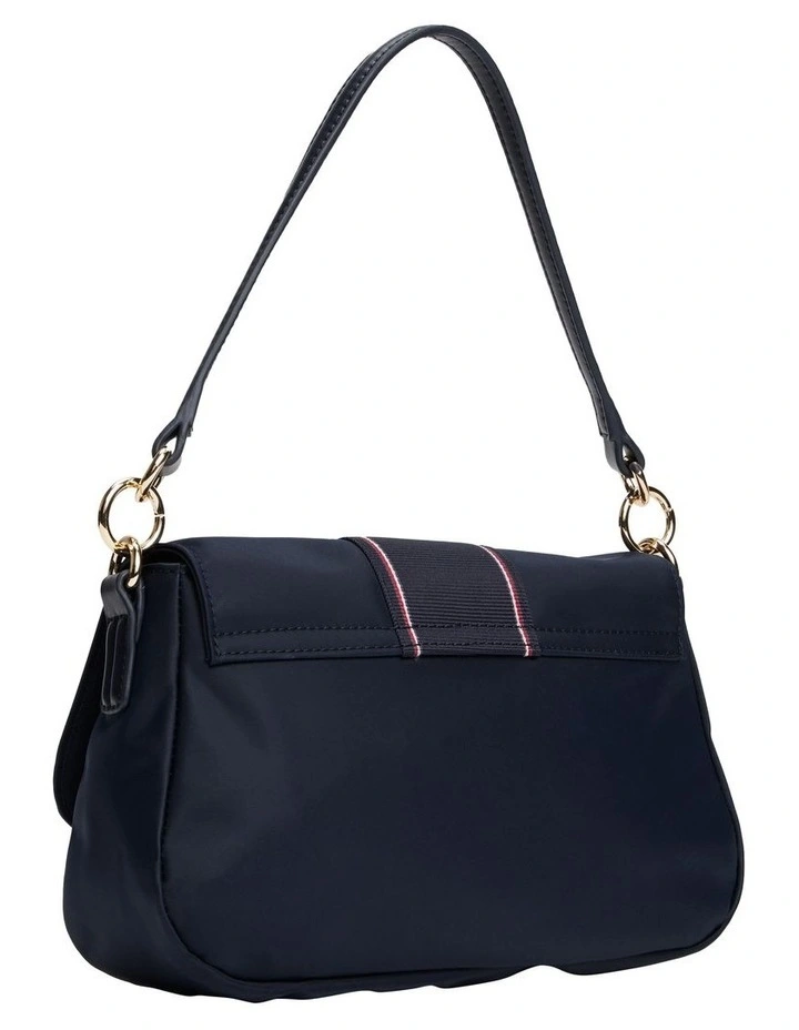 Monogram Crossbody Shoulder Bag in Blue image 2