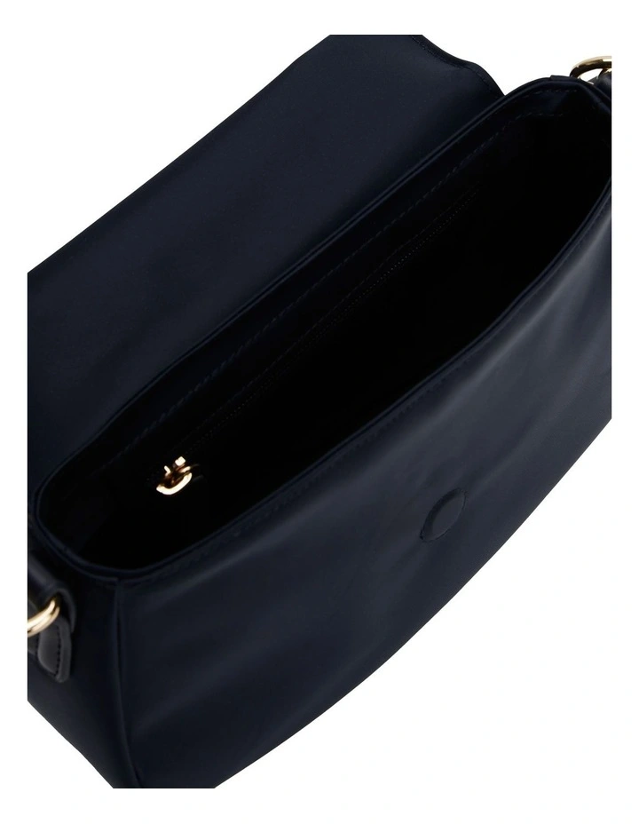 Monogram Crossbody Shoulder Bag in Blue image 3