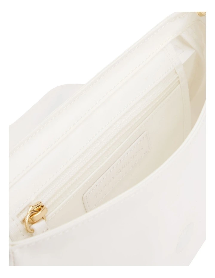 Monogram Crossbody Shoulder Bag in Ecru image 3