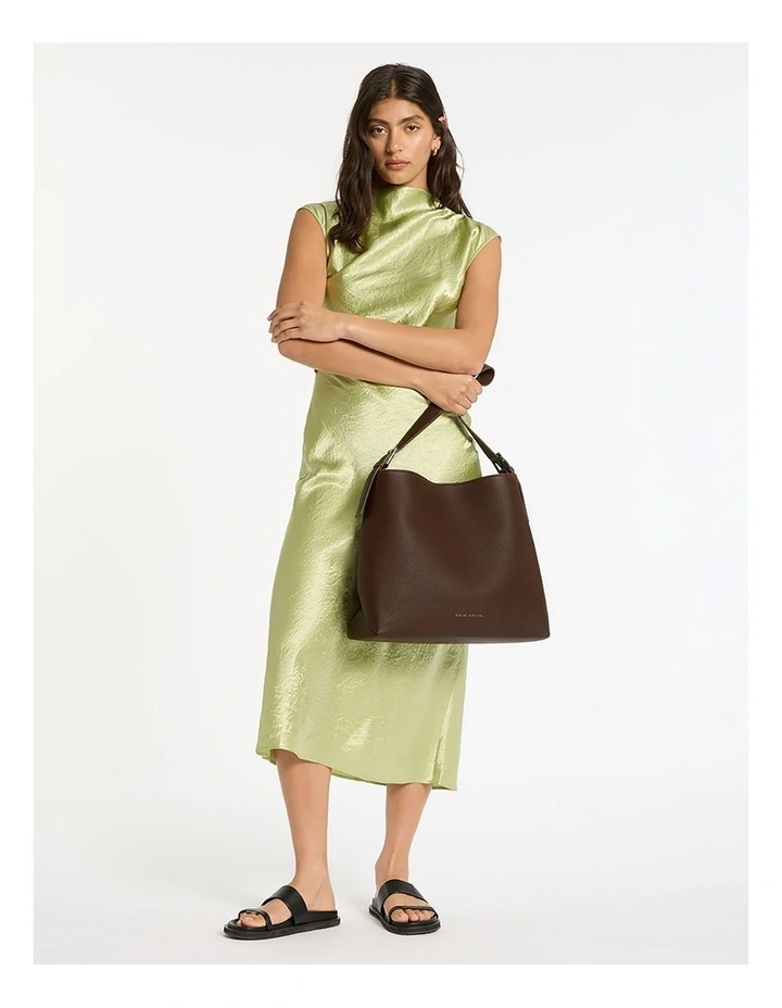 Forget About It Shoulder Bag in Brown image 5