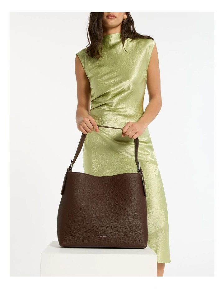 Forget About It Shoulder Bag in Brown image 6