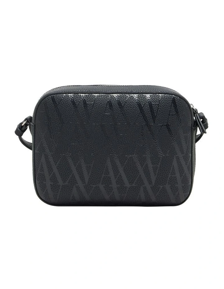 Sylvie Camera Crossbody Bag in Black/Black image 3