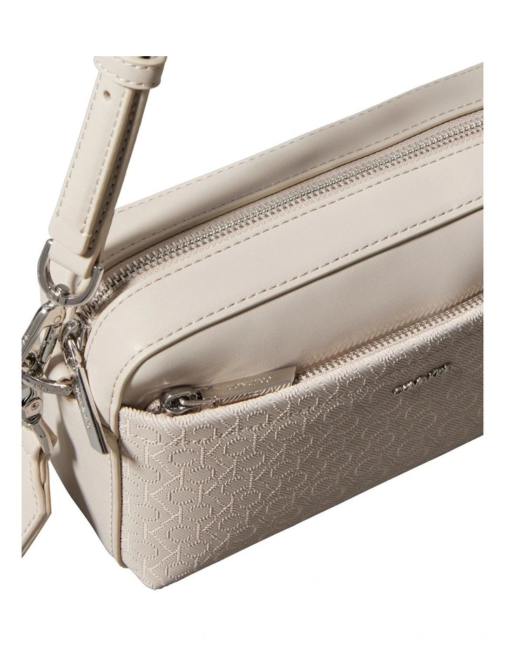 Aop Camera Crossbody Bag in Brown image 3