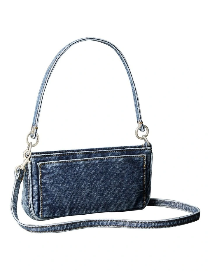 Small Shoulder Bag in Denim image 2