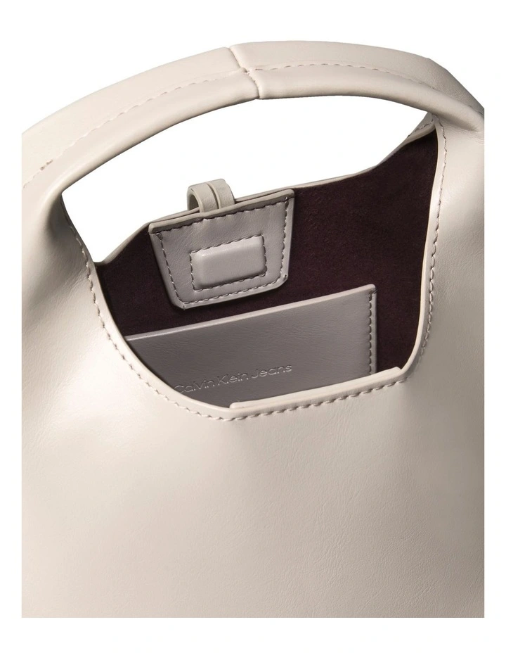 Stone Lock Slouchy Mini Crossbody Bag in Chateau image 3