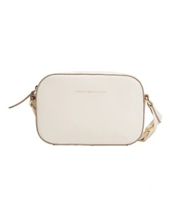 Th Logotape Camera Crossbody Bag in Ivory Petal
