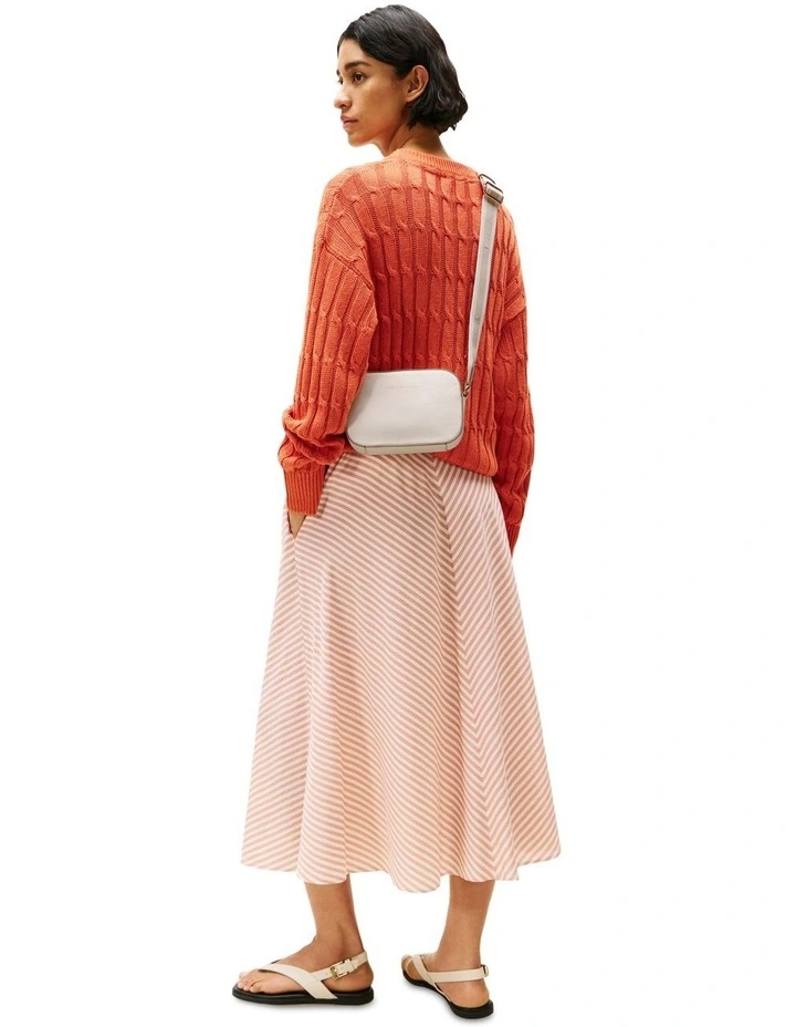 Th Logotape Camera Crossbody Bag in Ivory Petal image 5