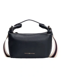 Logotape Medium Crossbody Bag in Space Blue