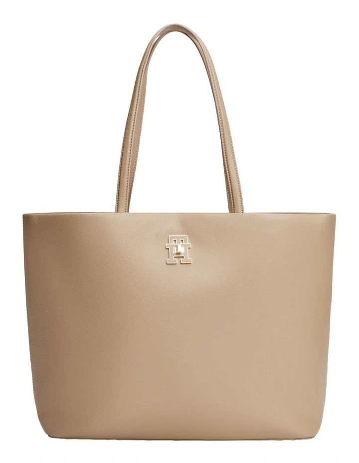 Th Modern Tote Bag in Coastal Taupe image 1